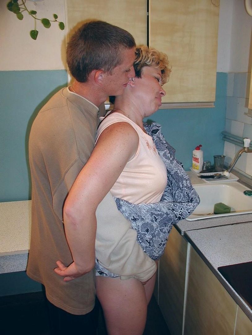 granny sex in the kitchen free hd photo