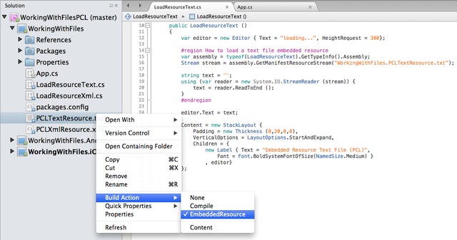 filename.txt cross working guides forms platform xamarin