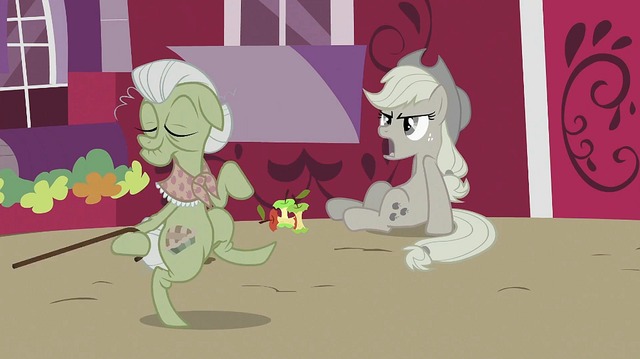 granny pics gallery granny smith talking dancing mlp applejack