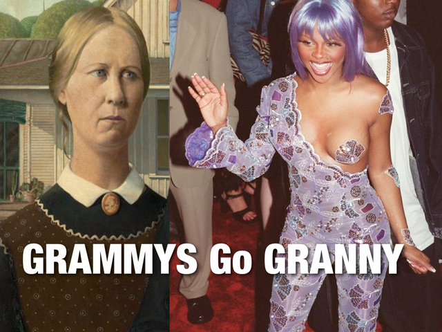 granny pics granny dress code grammys