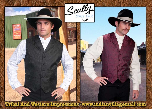 old west porn old black from west western vest vests scullynotchedrw notched lapel scully tribnal