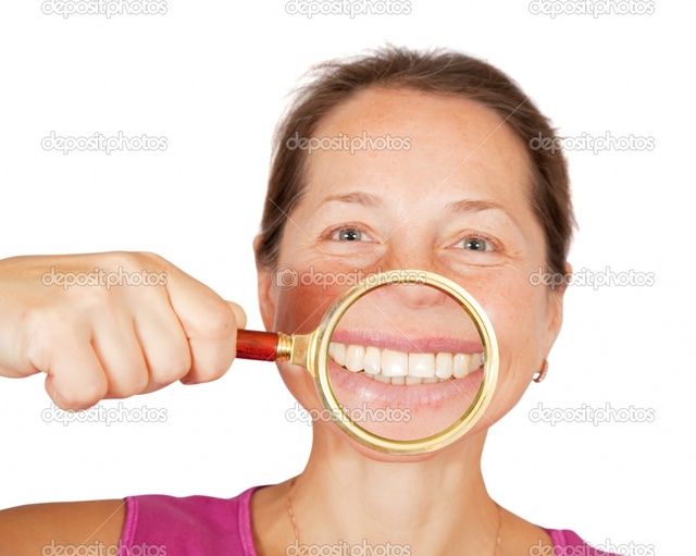 older lady porn lady media original older white background through isolated teeth magnifier