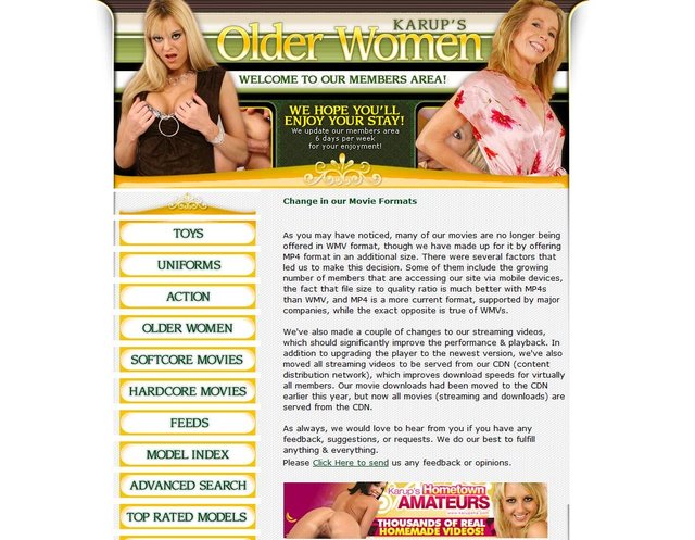 older mature woman porn site screenshot karupsow