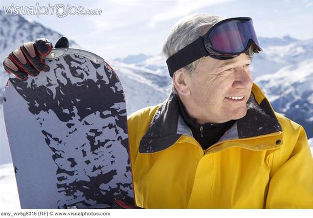 mature close up mature photo male close amy portrait mountain snowboarder