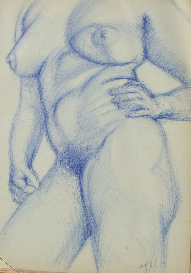 mature female nude photos mature nude female ball drawn fullxfull listing torso