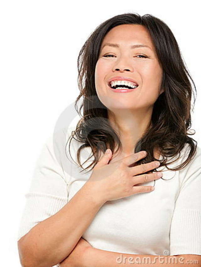 mature image mature woman photo asian stock laughing