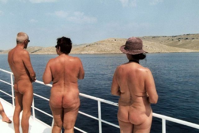 mature nudist pic mature group naturist ship cruising