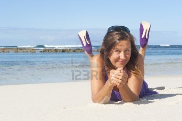 mature sexy pics mature woman photo beach sexy high dress looking pretty heel purple ocean blu shoes roboriginal