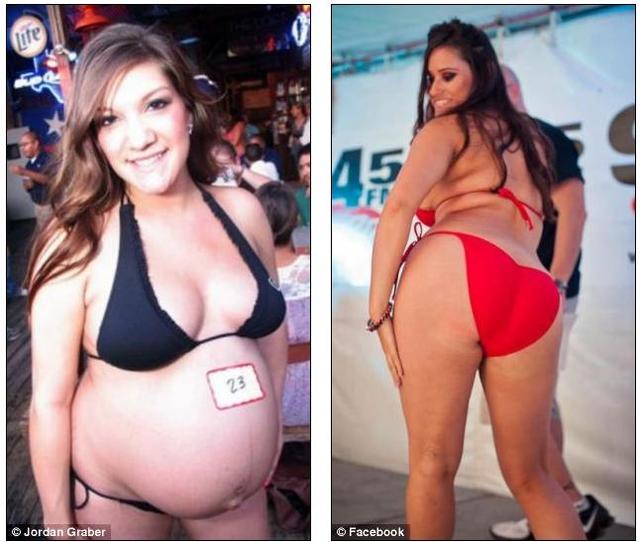 moms bikini pics their show bikini moms pregnant pregnancy mothers proud pageant bumps clad expectant