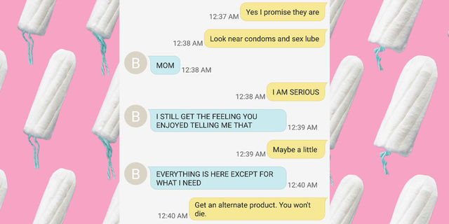 moms get sex mom assets news daughter life texts exchange parenting tampon text viral landscape