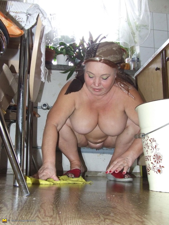 naked granny images naked ass blonde granny all kitchen white cleaning