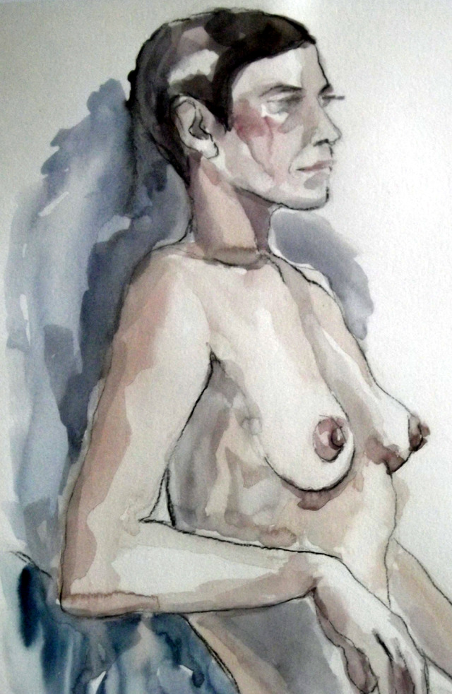naked mature nude category life drawings