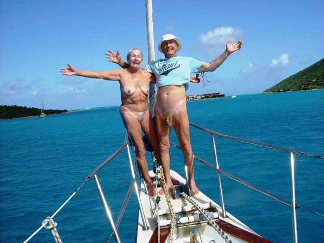 nudist photos mature mature couple naturist yacht
