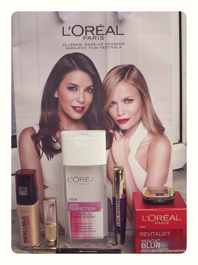 angelica mature beauty paris event loreal oreal bevent