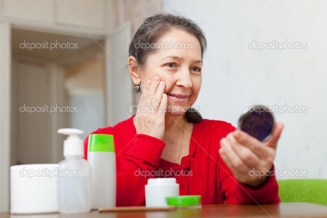 facial mature mature woman home escort facial depositphotos wrinkled stares wrinkles