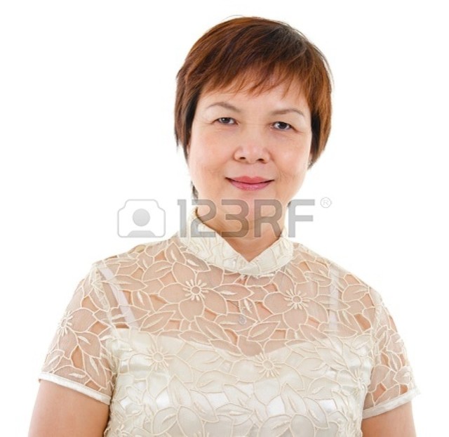lady mature lady mature woman old photo asian over white background stock smiling modern szefei