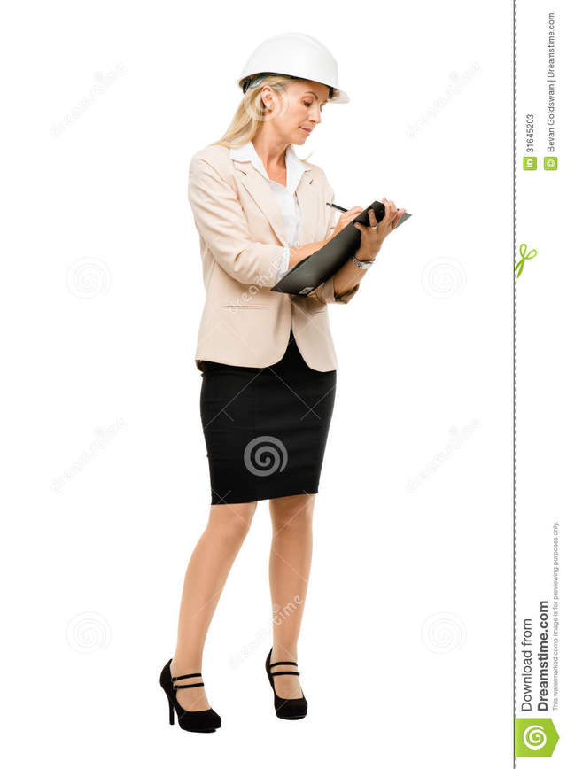 mature hard mature photos woman hat white hard wearing length isolated stock backg supervisor