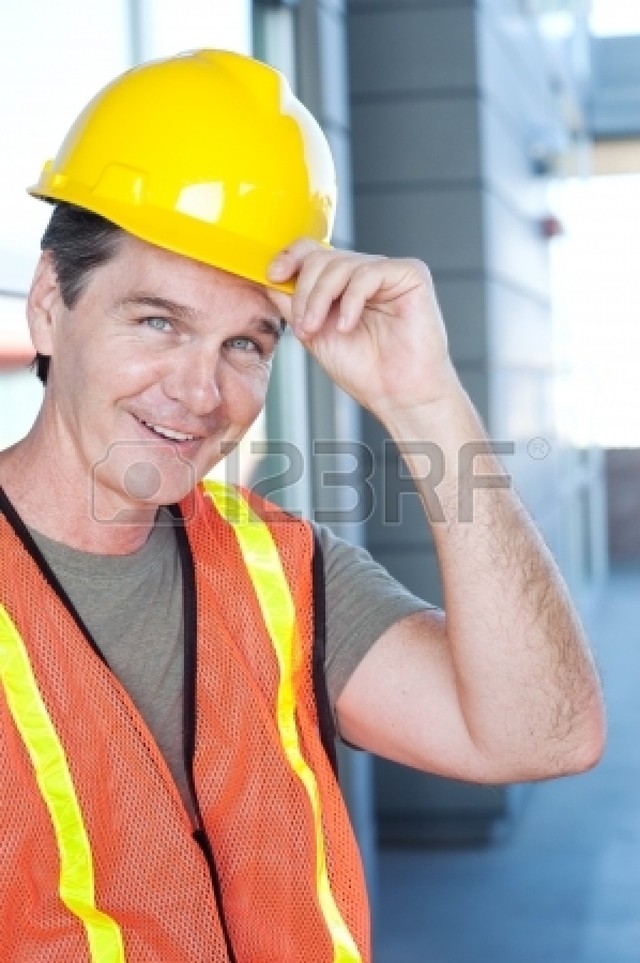 mature hard mature photo hat hard construction portrait outside worker pkchai