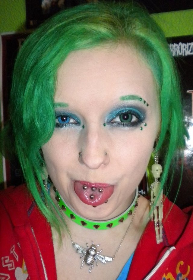 pierced mature four tongue field piercings candownee