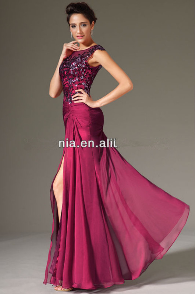 red mature mature party sexy high red long length prom wine fashion dresses dress store simple product gowns evening gown slit wsphoto embroidery ankle burgundy vestido festa