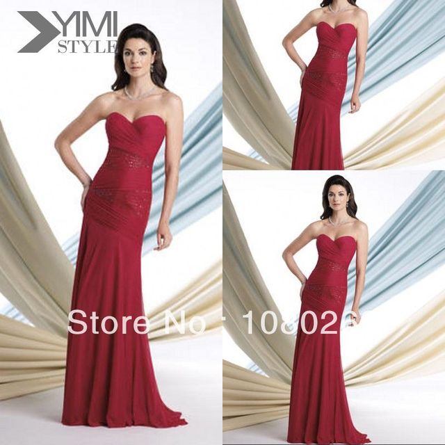 red mature mature off red style cheap sweetheart font wsphoto chiffon yimi shouder