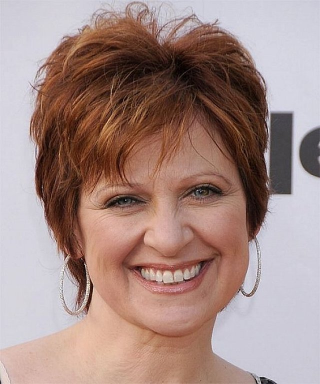 thick mature short hair mature women best round brown thick faces hairstyles option