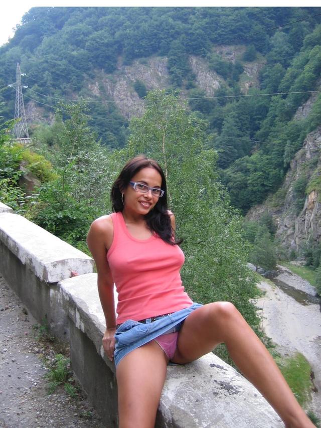 upskirt milf photos milf panties pink public upskirt outdoors