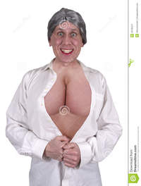 big mature porn tit woman funny ugly mature senior woman breasts boobs stock