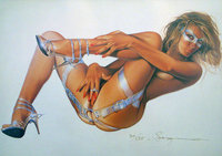 mature porn sleazy artthumb sorayama hajime silver bound nude ended being adult motel circa haha very sleazy