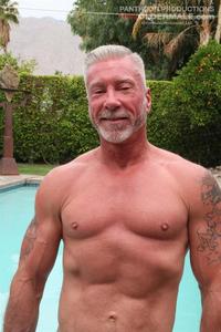 older male porn hot older male dean burke silver daddy jerking his cock amateur gay porn introduces sexy daddies