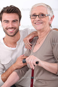 older woman porn depositphotos portrait young man older woman page