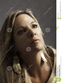 beautiful older women porn beutiful mature woman long blonde hair gold earrings portrait beautiful caucasian highlighted hanging loose wearing royalty free stock photos