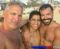 couple in old porn year old brazilian virgin thiago gets his cherry popped bareback threesome gay porn couple maverick men hunter cole
