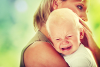 hot moms in underwear bigstock mother holding crying baby