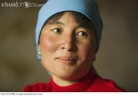 mature close up photo close kazakh mature woman smiling mongolia