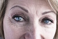 mature close up stefanolunardi close mature woman blue eyes photo