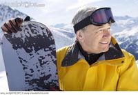 mature close up photo mature male snowboarder mountain close portrait amy