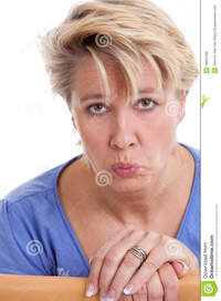 mature face pics woman sad face royalty free stock