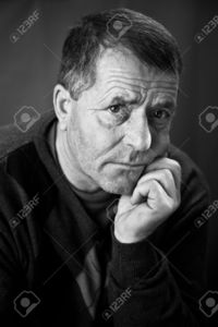 mature face pics igabriela fine art portrait mature man looking camera serious look his face photo