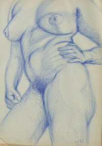 mature female nude photos fullxfull listing mature nude female torso drawn ball
