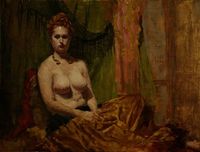 mature gallery art original oil paintings linen belly dancer galleries mature erotica