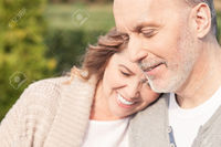 mature wife picture iakovenko pretty mature husband wife are standing embracing park they smiling stock photo