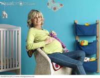 matures pix photo pregnant mature woman knitting