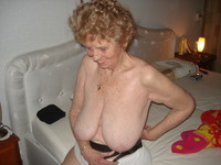 old lady porn gallery amateur porn this very old lady accepted pose all nude show photo