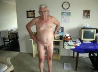 Old naked grandpa