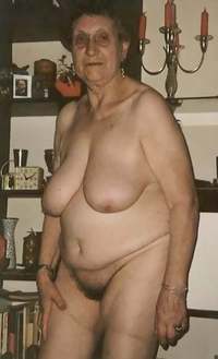 old mature naked granny elderly get horny