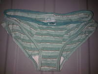 older moms panties mother laws striped cotton panties