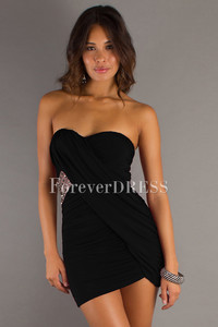 pics of sexy mature dress mature sexy black decussated prom rhinestones waist