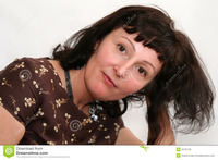 beautiful mature beautiful mature brunette royalty free stock photos