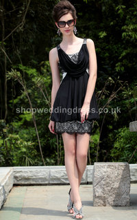 classy mature upfile prom dresses quick delivery straps short classy mature embellished black cocktail